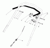 Toro 20715 - Lawnmower, 1983 (3000001-3999999) Listas de piezas de repuesto y dibujos TRACTION CONTROL ASSEMBLY