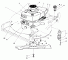 Toro 20715 - Lawnmower, 1984 (4000001-4999999) Listas de piezas de repuesto y dibujos ENGINE ASSEMBLY
