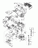 Toro 20715 - Lawnmower, 1984 (4000001-4999999) Listas de piezas de repuesto y dibujos ENGINE TECUMSEH MODEL NO. TNT100-10087E
