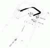 Toro 20715 - Lawnmower, 1984 (4000001-4999999) Listas de piezas de repuesto y dibujos TRACTION CONTROL ASSEMBLY