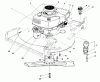 Toro 20715C - Lawnmower, 1985 (5000001-5999999) Listas de piezas de repuesto y dibujos ENGINE ASSEMBLY