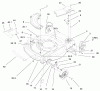 Toro 20716 - Side Discharge Mower, 1999 (9900001-9999999) Listas de piezas de repuesto y dibujos HOUSING ASSEMBLY