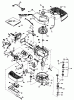 Toro 20718C - Lawnmower, 1985 (5000001-5999999) Listas de piezas de repuesto y dibujos ENGINE TECUMSEH MODEL NO. TNT 100-10096E