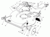 Toro 20718C - Lawnmower, 1985 (5000001-5999999) Listas de piezas de repuesto y dibujos HOUSING ASSEMBLY