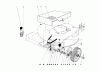 Toro 20730 - Lawnmower, 1978 (8000001-8999999) Listas de piezas de repuesto y dibujos FRONT WHEEL AND PIVOT ARM ASSEMBLY