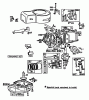 Toro 20735 - Lawnmower, 1983 (3000001-3999999) Listas de piezas de repuesto y dibujos ENGINE BRIGGS & STRATTON MODEL NO. 110908-1207-01