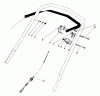 Toro 20735 - Lawnmower, 1983 (3000001-3999999) Listas de piezas de repuesto y dibujos TRACTION CONTROL ASSEMBLY