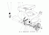 Toro 20740 - Lawnmower, 1978 (8000001-8999999) Listas de piezas de repuesto y dibujos FRONT WHEEL AND PIVOT ARM ASSEMBLY
