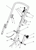 Toro 20745 - Lawnmower, 1984 (4000001-4999999) Listas de piezas de repuesto y dibujos HANDLE ASSEMBLY