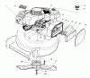 Toro 20745C - Lawnmower, 1985 (5000001-5999999) Listas de piezas de repuesto y dibujos ENGINE ASSEMBLY