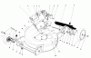 Toro 20745C - Lawnmower, 1987 (7000001-7999999) Listas de piezas de repuesto y dibujos HOUSING ASSEMBLY
