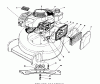 Toro 20745C - Lawnmower, 1988 (8000001-8999999) Listas de piezas de repuesto y dibujos ENGINE ASSEMBLY (USED ON UNITS WITH SERIAL NO. 8000402 & UP)