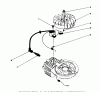 Toro 20745C - Lawnmower, 1988 (8000001-8999999) Listas de piezas de repuesto y dibujos FLYWHEEL & MAGNETO ASSEMBLY (ENGINE NO. 47PH7) (ENGINE NO. 47PG6)