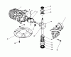 Toro 20746C - Lawnmower, 1988 (8000001-8999999) Listas de piezas de repuesto y dibujos CRANKSHAFT ASSEMBLY (ENGINE NO. 47PH7)