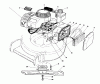 Toro 20746C - Lawnmower, 1988 (8000001-8999999) Listas de piezas de repuesto y dibujos ENGINE ASSEMBLY