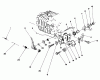 Toro 20746C - Lawnmower, 1988 (8000001-8999999) Listas de piezas de repuesto y dibujos GOVERNOR ASSEMBLY (MODEL NO. 47PH7)