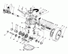 Toro 20747C - Lawnmower, 1988 (8000001-8999999) Listas de piezas de repuesto y dibujos GEAR CASE ASSEMBLY