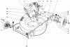 Toro 20752 - Lawnmower, 1979 (9000001-9999999) Listas de piezas de repuesto y dibujos HOUSING ASSEMBLY