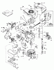 Toro 20752 - Lawnmower, 1980 (0000001-0999999) Listas de piezas de repuesto y dibujos ENGINE TECUMSEH MODEL NO. TNT 100-10068C