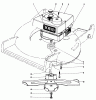 Toro 20752 - Lawnmower, 1982 (2000001-2999999) Listas de piezas de repuesto y dibujos ENGINE ASSEMBLY