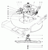 Toro 20755 - Lawnmower, 1980 (0000001-0999999) Listas de piezas de repuesto y dibujos ENGINE ASSEMBLY