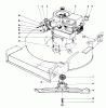 Toro 20755 - Lawnmower, 1981 (1000001-1999999) Listas de piezas de repuesto y dibujos ENGINE ASSEMBLY
