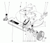 Toro 20755 - Lawnmower, 1982 (2000001-2999999) Listas de piezas de repuesto y dibujos FRONT WHEEL & PIVOT ARM ASSEMBLY