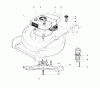 Toro 20758 - Lawnmower, 1980 (0000001-0999999) Listas de piezas de repuesto y dibujos ENGINE ASSEMBLY