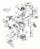Toro 20758 - Lawnmower, 1980 (0000001-0999999) Listas de piezas de repuesto y dibujos ENGINE TECUMSEH MODEL NO. TNT 100-10068C