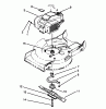 Toro 20761B - Lawnmower, 1993 (39000001-39999999) Listas de piezas de repuesto y dibujos ENGINE ASSEMBLY