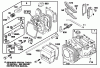 Toro 20761B - Lawnmower, 1993 (39000001-39999999) Listas de piezas de repuesto y dibujos ENGINE GTS 150 #1