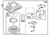 Toro 20761B - Lawnmower, 1993 (39000001-39999999) Listas de piezas de repuesto y dibujos ENGINE GTS 150 #5