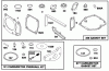 Toro 20761B - Lawnmower, 1993 (39000001-39999999) Listas de piezas de repuesto y dibujos ENGINE GTS 150 #8