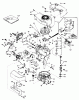 Toro 20762 - Lawnmower, 1980 (0000001-0999999) Listas de piezas de repuesto y dibujos ENGINE TECUMSEH MODEL NO. TNT 100-10066C