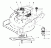 Toro 20762 - Lawnmower, 1981 (1000001-1999999) Listas de piezas de repuesto y dibujos ENGINE ASSEMBLY