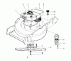 Toro 20762 - Lawnmower, 1982 (2000001-2999999) Listas de piezas de repuesto y dibujos ENGINE ASSEMBLY