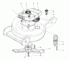 Toro 20762 - Lawnmower, 1983 (3000001-3999999) Listas de piezas de repuesto y dibujos ENGINE ASSEMBLY