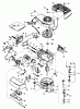 Toro 20762 - Lawnmower, 1984 (4000001-4999999) Listas de piezas de repuesto y dibujos ENGINE TECUMSEH MODEL NO. TNT 100-10077E