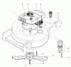 Toro 20762C - Lawnmower, 1985 (5000001-5999999) Listas de piezas de repuesto y dibujos ENGINE ASSEMBLY
