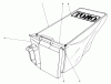 Toro 20762C - Lawnmower, 1986 (6000001-6999999) Listas de piezas de repuesto y dibujos GRASS BAG ASSEMBLY NO. 11-9469