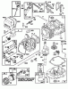 Toro 20763B - Lawnmower, 1993 (39000001-39999999) Listas de piezas de repuesto y dibujos ENGINE GTS-150 #1