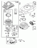 Toro 20763B - Lawnmower, 1993 (39000001-39999999) Listas de piezas de repuesto y dibujos ENGINE GTS-150 #3