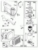 Toro 20763B - Lawnmower, 1993 (39000001-39999999) Listas de piezas de repuesto y dibujos ENGINE GTS-150 #4