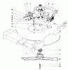 Toro 20765 - Lawnmower, 1981 (1000001-1999999) Listas de piezas de repuesto y dibujos ENGINE ASSEMBLY