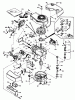 Toro 20770 - Lawnmower, 1982 (2000001-2999999) Listas de piezas de repuesto y dibujos ENGINE TECUMSEH MODEL NO. TNT 100-10076D