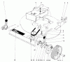 Toro 20771 - Lawnmower, 1983 (3000001-3999999) Listas de piezas de repuesto y dibujos FRONT WHEEL & PIVOT ARM ASSEMBLY