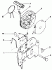 Toro 20771 - Lawnmower, 1983 (3000001-3999999) Listas de piezas de repuesto y dibujos STARTER ASSEMBLY N0. 590532