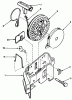 Toro 20772 - Lawnmower, 1979 (9000001-9999999) Listas de piezas de repuesto y dibujos STARTER NO. 590531