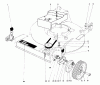 Toro 20773 - Lawnmower, 1983 (3000001-3999999) Listas de piezas de repuesto y dibujos FRONT WHEEL & PIVOT ARM ASSEMBLY