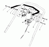 Toro 20773 - Lawnmower, 1983 (3000001-3999999) Listas de piezas de repuesto y dibujos TRACTION CONTROL ASSEMBLY